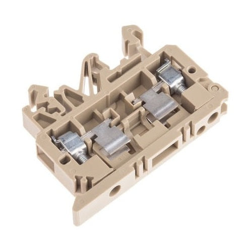 35A 4mm Grey Fused DIN Rail Terminal by Altronics