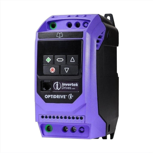 E3 IP20 0.37kW 230V 1ph Input → 3ph Output AC Inverter, C1 EMC by IDL