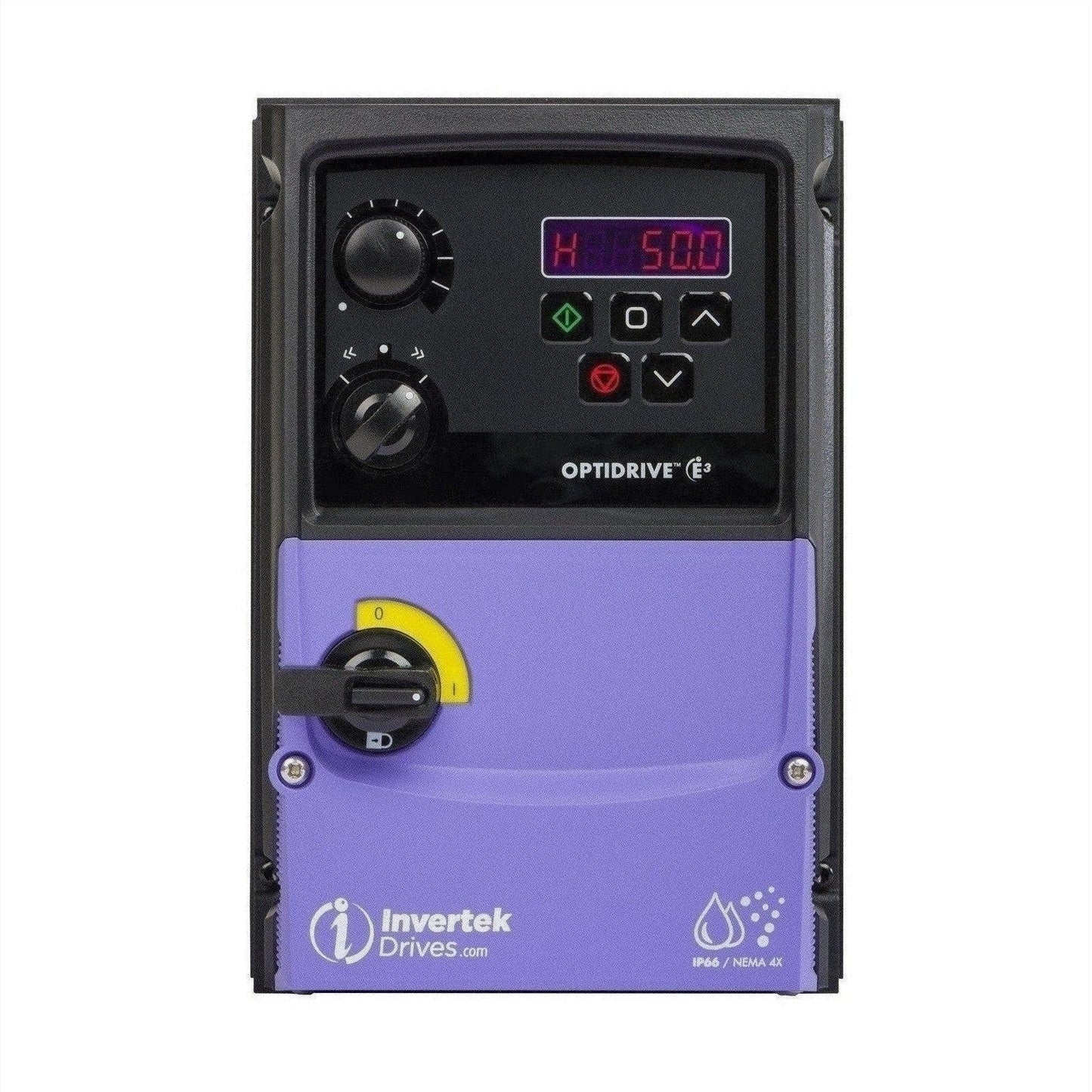 E3 IP66 Indoor/Outdoor 1.5kW 400V 3ph AC Inverter, SW, C1 EMC by IDL