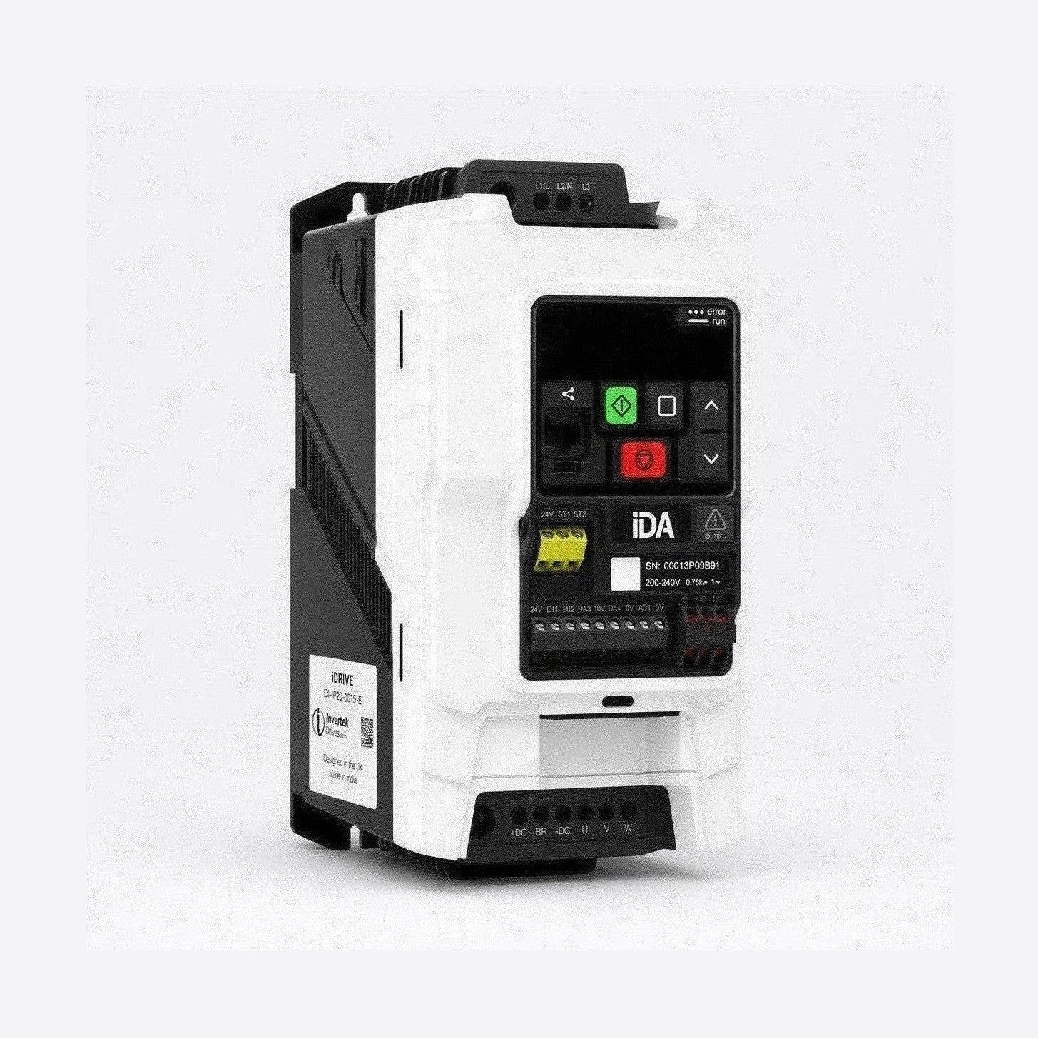 E4 IP20 1.5kW 400V 3ph AC Inverter, Filtered by IDL