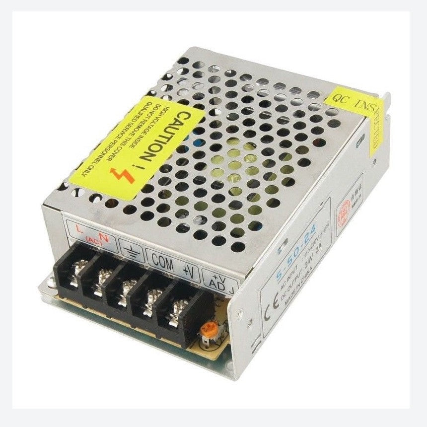 Power Supply 110/240VAC to 24VDC / 50W / 2.0A by SMUNCHINA