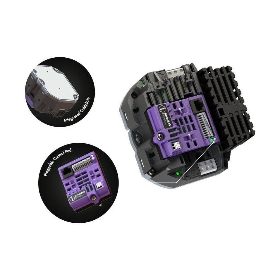 Micro-Compact, Size 1, IP20, 1.5kW, 4.1A, RFI, 400V, 3-ph in, 400V, 3-ph out by IDL