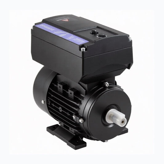 Motor-Mount, 240V, 50HZ, RFI, (Switched), 0,75kW, 0-2000RPM, 80-19, IP55, B3, Flex & Plug by INVERTEK