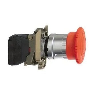 Emergency PB metal red turn by SCHNEIDER