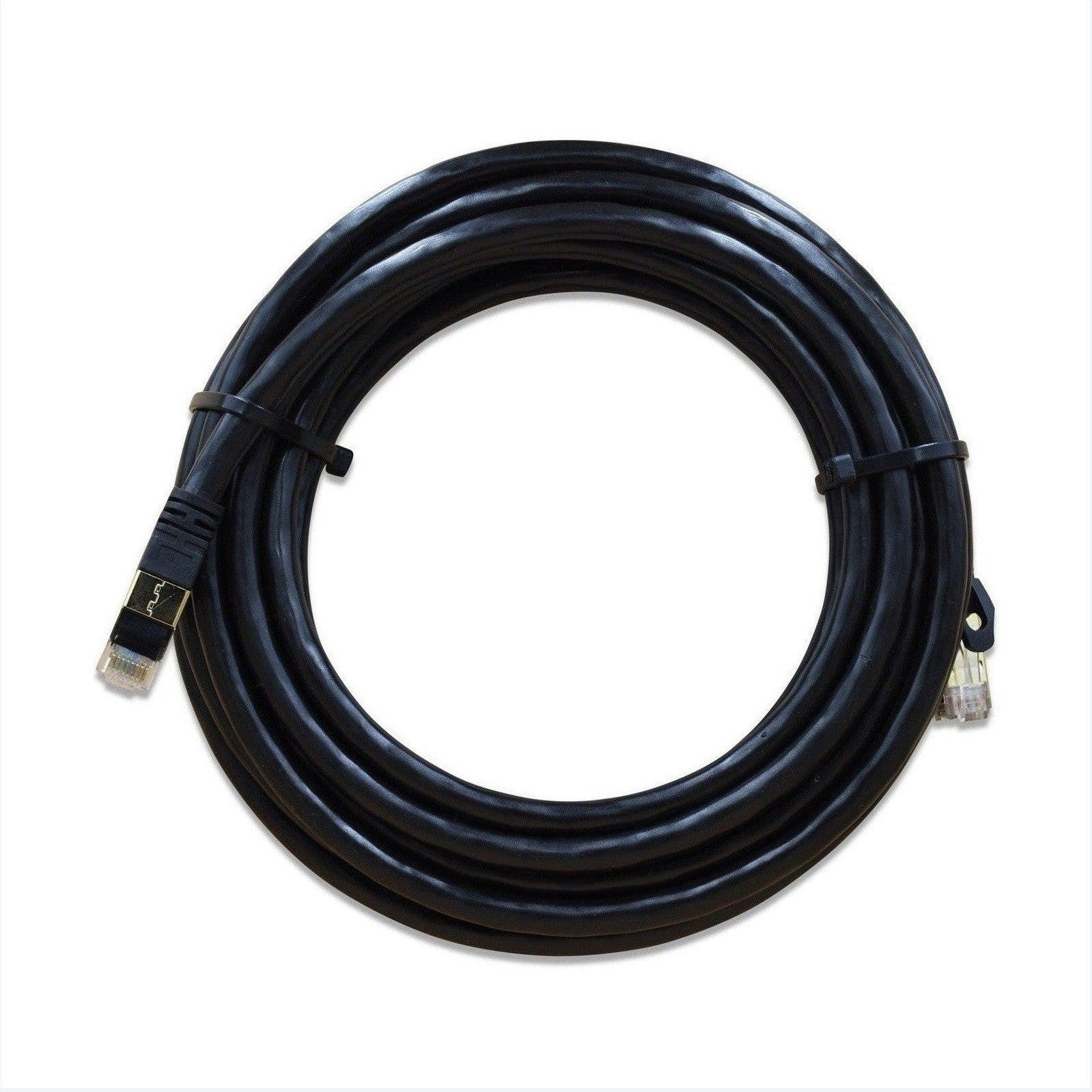 Cat6 Outdoor UV F/UTP 10m Ethernet Cable - ESD Shielded RJ45 by Telco Antennas