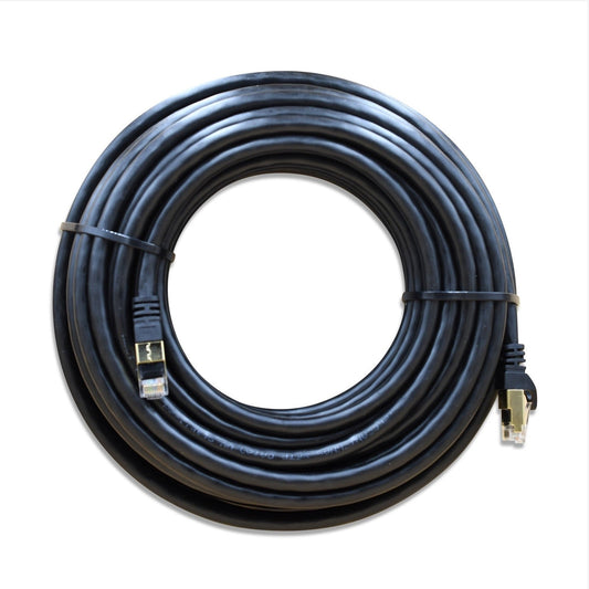 Cat6 Outdoor UV F/UTP 20m Ethernet Cable - ESD Shielded RJ45 by Telco Antennas