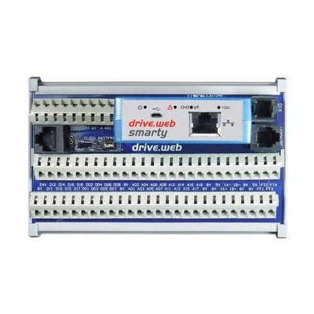 smarty3 | Automation Controller, Ethernet and USB, Distributed Control, 32 I/O Points, 4x Frequency I/O, 1x Encoder Input, Optional Expandable I/O, P2 Build by BARDAC