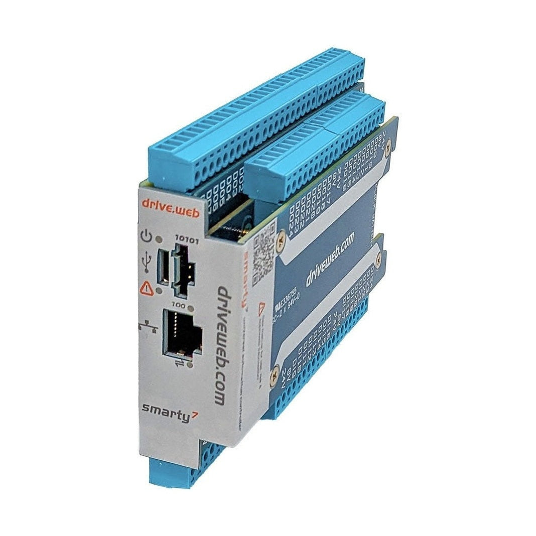 smarty7-XDIO | Automation Controller, Ethernet and USB, Distributed Control, 32 I/O Points, 6x Frequency I/O, 2x Encoder Inputs, Optional Expandable I/O, CANopen by BARDAC