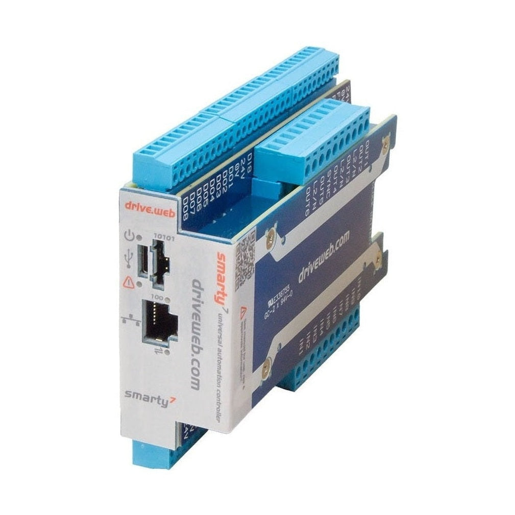 smarty7-HVIO | Automation Controller, Ethernet and USB, Distributed Control, 32 I/O Points, 6x Frequency I/O, 2x Encoder Inputs, Optional Expandable I/O, CANopen by BARDAC