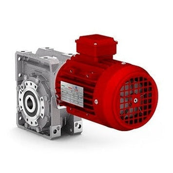 HYDROMEC Q13 Gear Motor R1/60 23.3RPM 4kW 230/400 Single Output Shaft by IDA