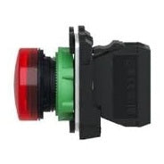 Pilot Light grey plastic red LED 24V by Schneider