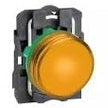 Pilot Light grey plast orange LED 24V by Schneider
