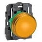 Pilot Light grey plast orange LED 24V by Schneider