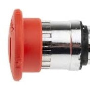 Head E.stop metal red mushr 40mm turn by Schneider